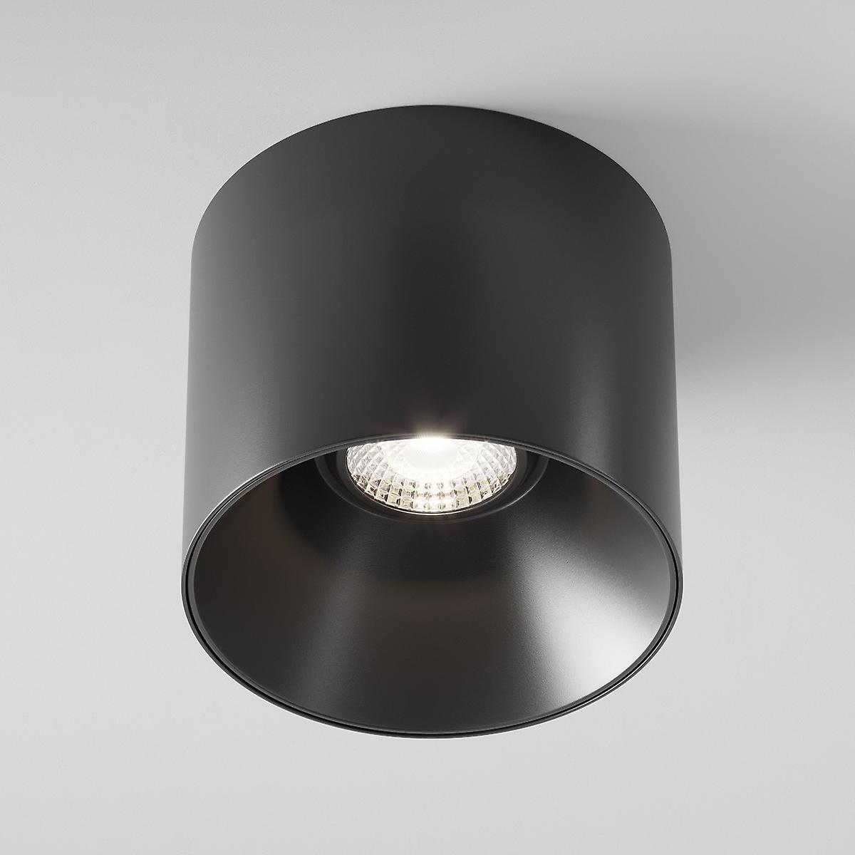 Maytoni Alfa LED Surface Mounted Downlight Black, 1280lm, 4000K