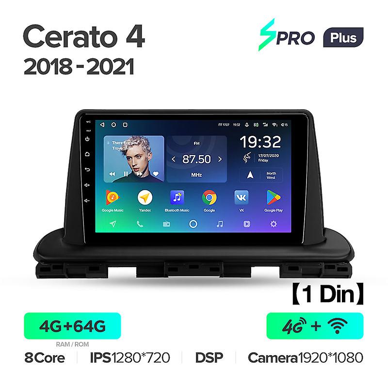 Pour 4 iv 2018 - 2021 Autoradio Multimédia Lecteur Vidéo Navigation GPS Android 10 No 2din 2 Din Dvd