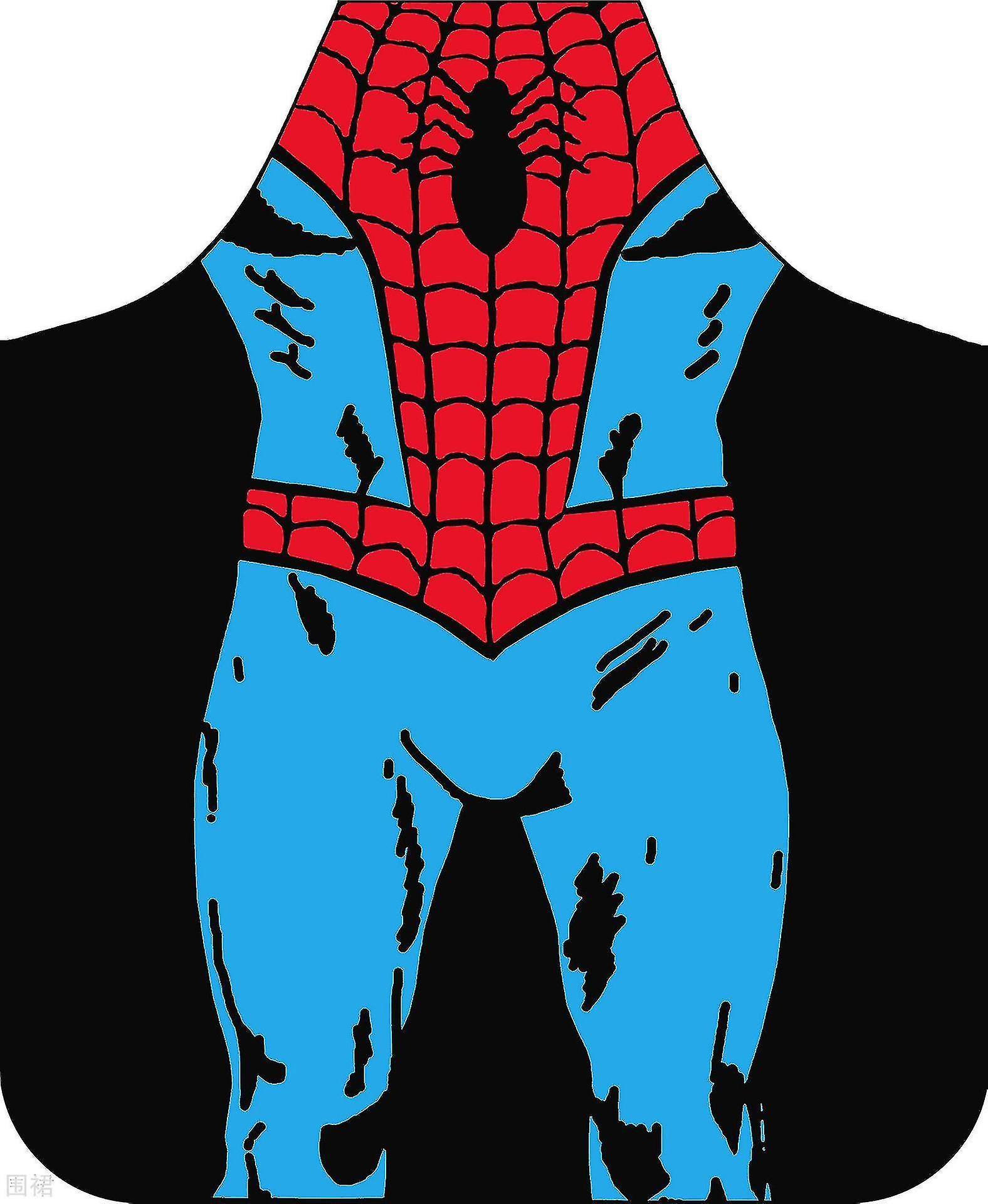 Kitchen Cooking Apron Waterproof Cartoon Superman Aprons