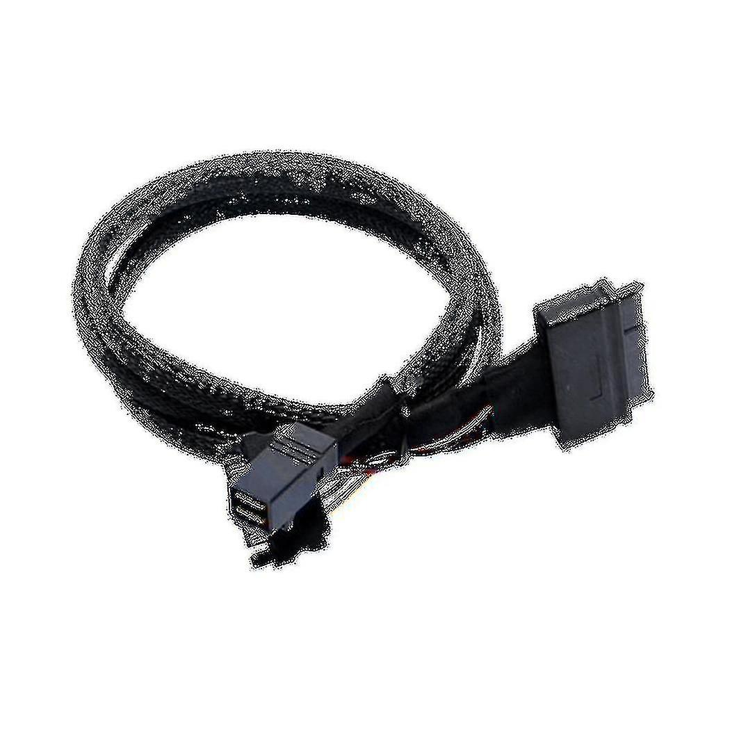 Mini Sff8643 U.2 To 8639+15pin Power Cable Nvme Data Connection Cable Sff8643 To Sff8639 Cable