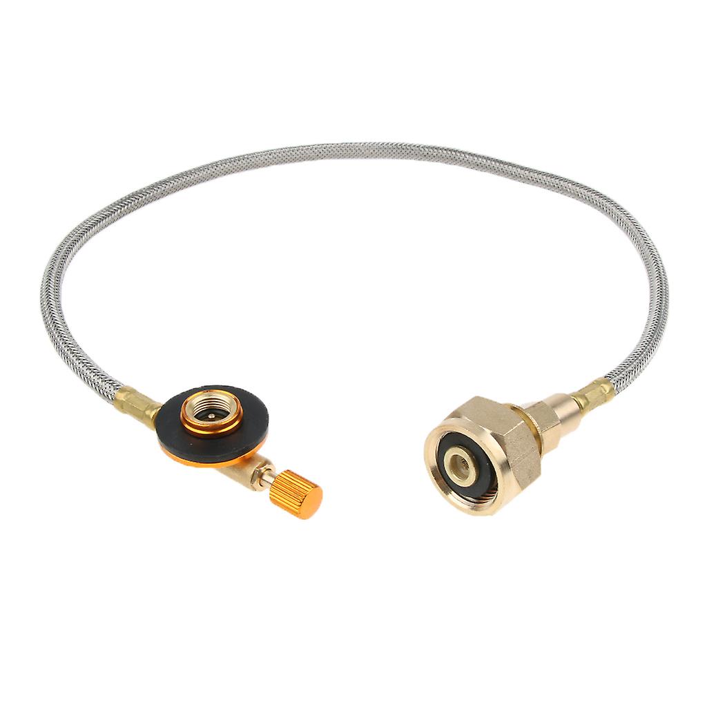 Camping Gas Stove Connection Valve Propane Cylinder Tank Hose