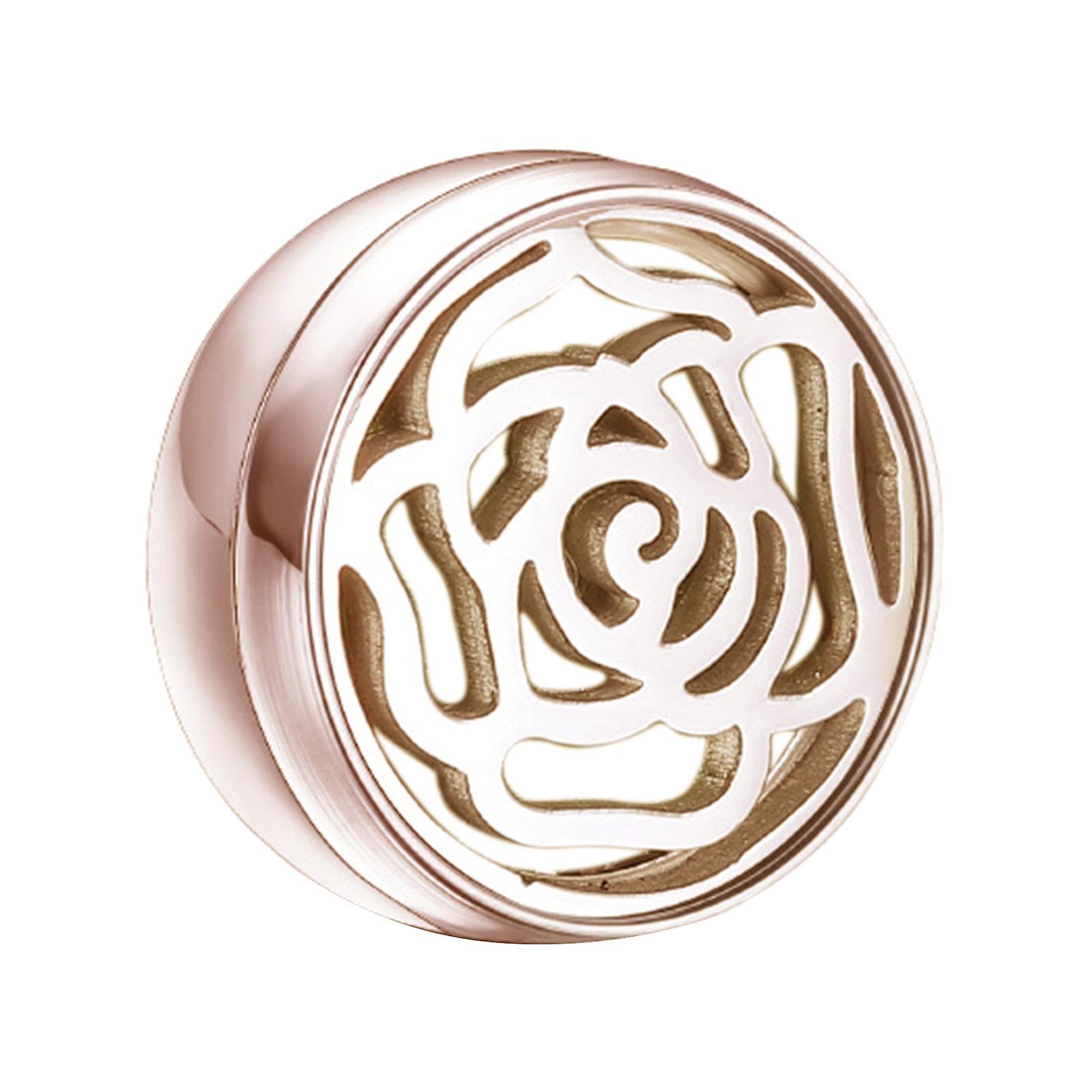 Face Mask Aromatherapy Essential Oil Diffuser Magnetic Button Rose Gold B