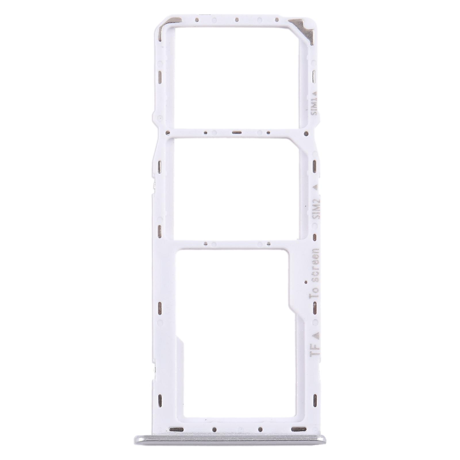 For Samsung Galaxy A22 5G SIM + Micro SD card tray Black