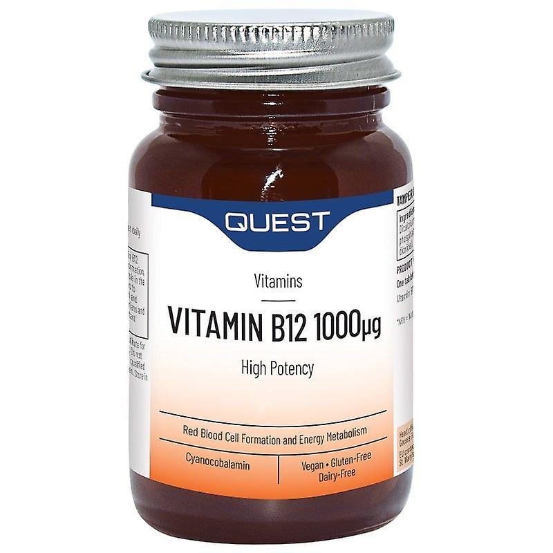 Quest Vitamins Vitamin B12 1000mcg Tabs 90 (601227)