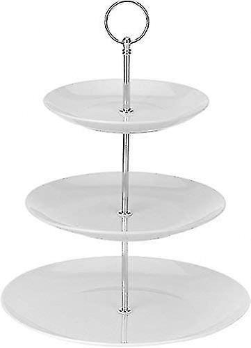Excellent Houseware Porcelain 3 Tier Serving Dish