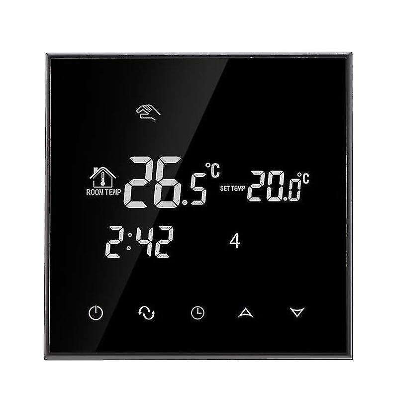 Programmable Smart Digital Floor Water Heating Thermostat Room Temperature Controller With Touch Scr