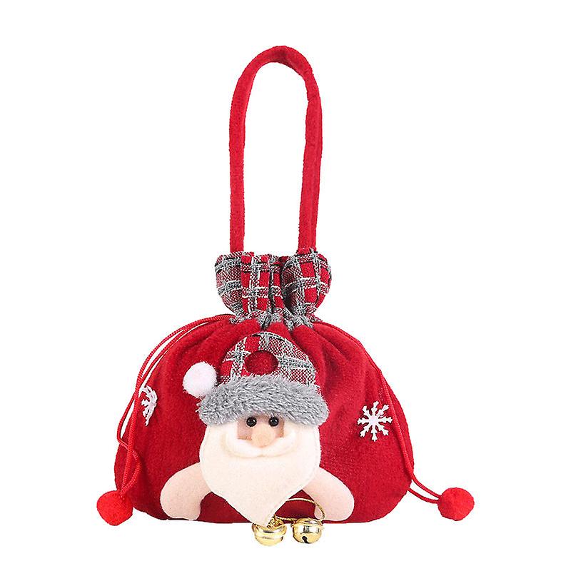 Xmas Ornaments Christmas Eve Apple Packing Box Handbag Candy Box Xmas Gift