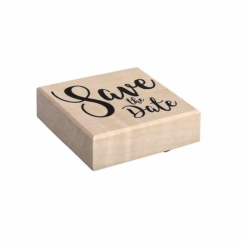 Buffer 'save the date', 6 x 7 cm