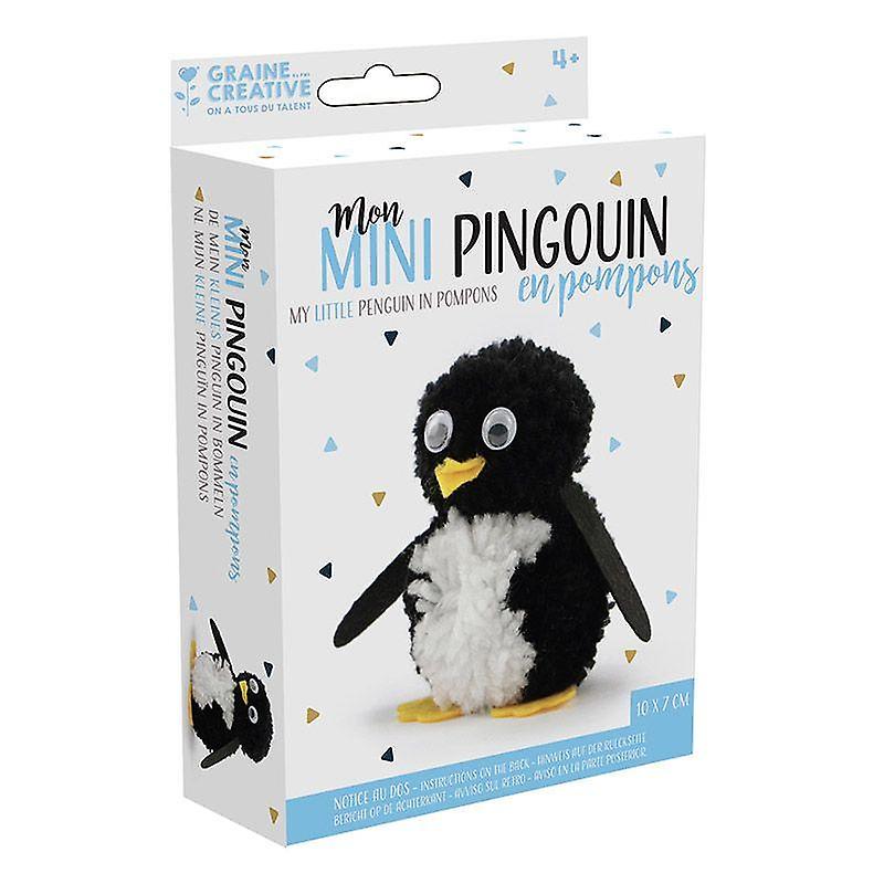 Kids DIY set - My little Penguine in Pompons