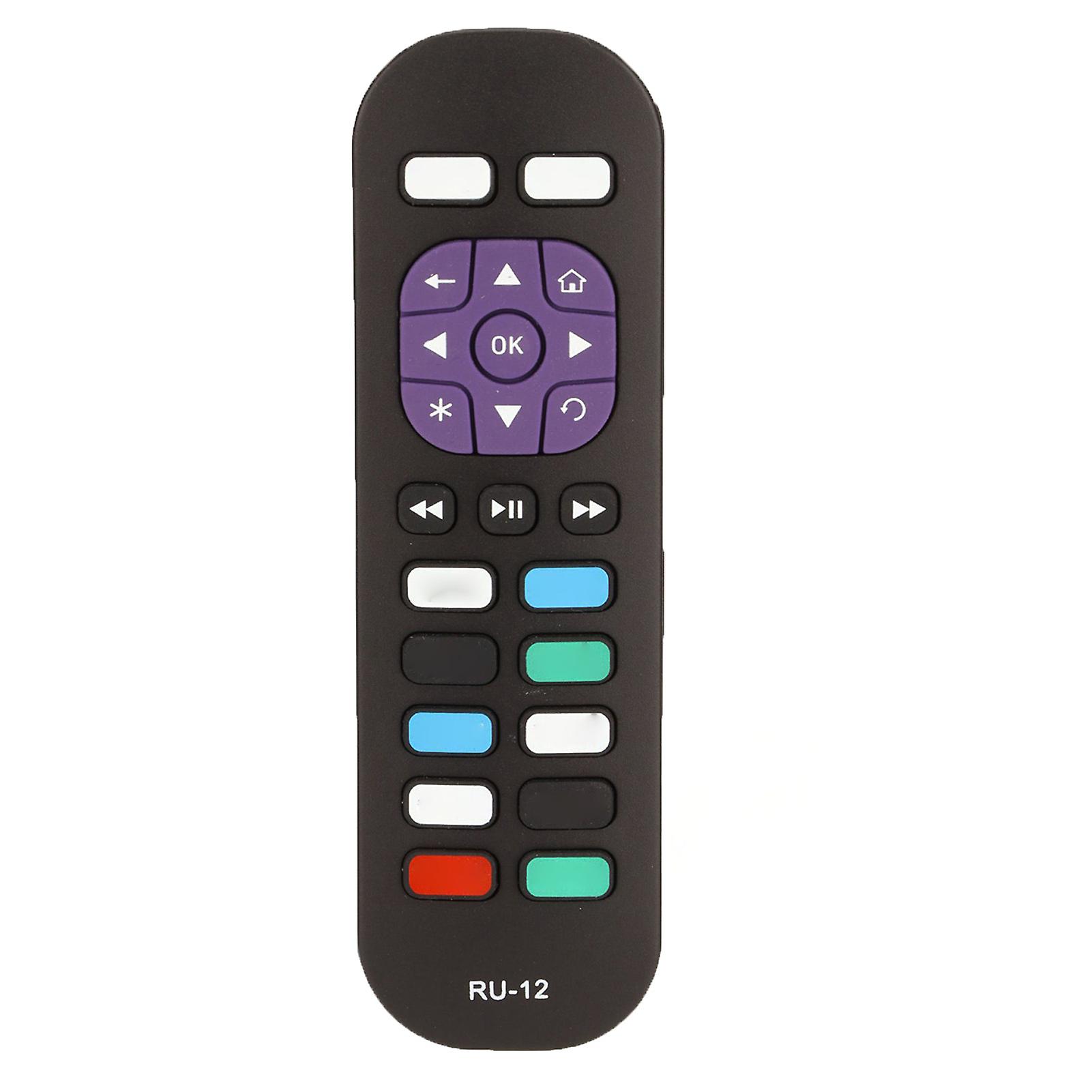 Universal IR TV Remote Control for TCL, Hisense, Sharp - Easy Setup, Durable Design