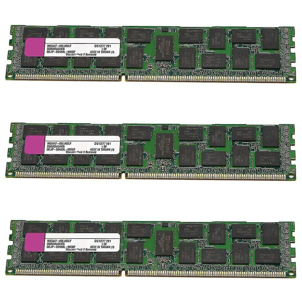 3x 4GB DDR3 Ram Memory Reg kompatibel med Intel Desktop Ram Memoria