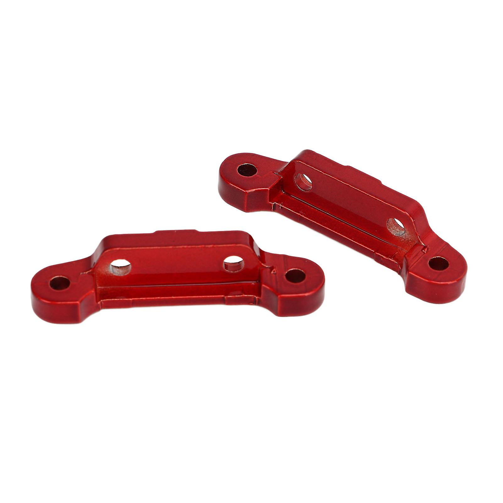 2PCS RC Front and Rear Arm Code 37.5mm Zinc Alloy for SCY 16101 16102 16103 16201 1/16 RC Car Red 
