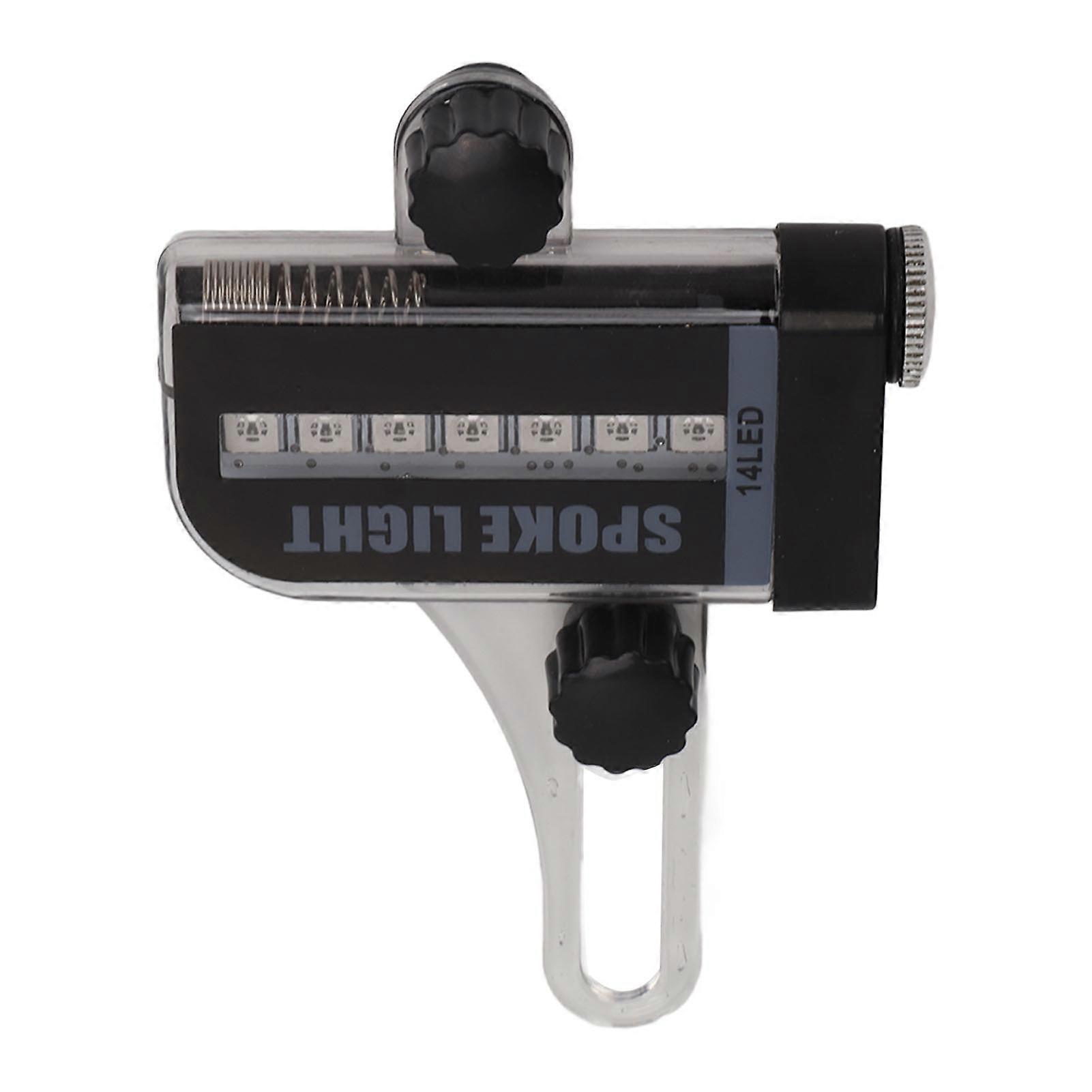 LED Bike Wheel Light Waterproof 14 Colorful LEDs Automatic Switch Bicycle Wheel Lamp