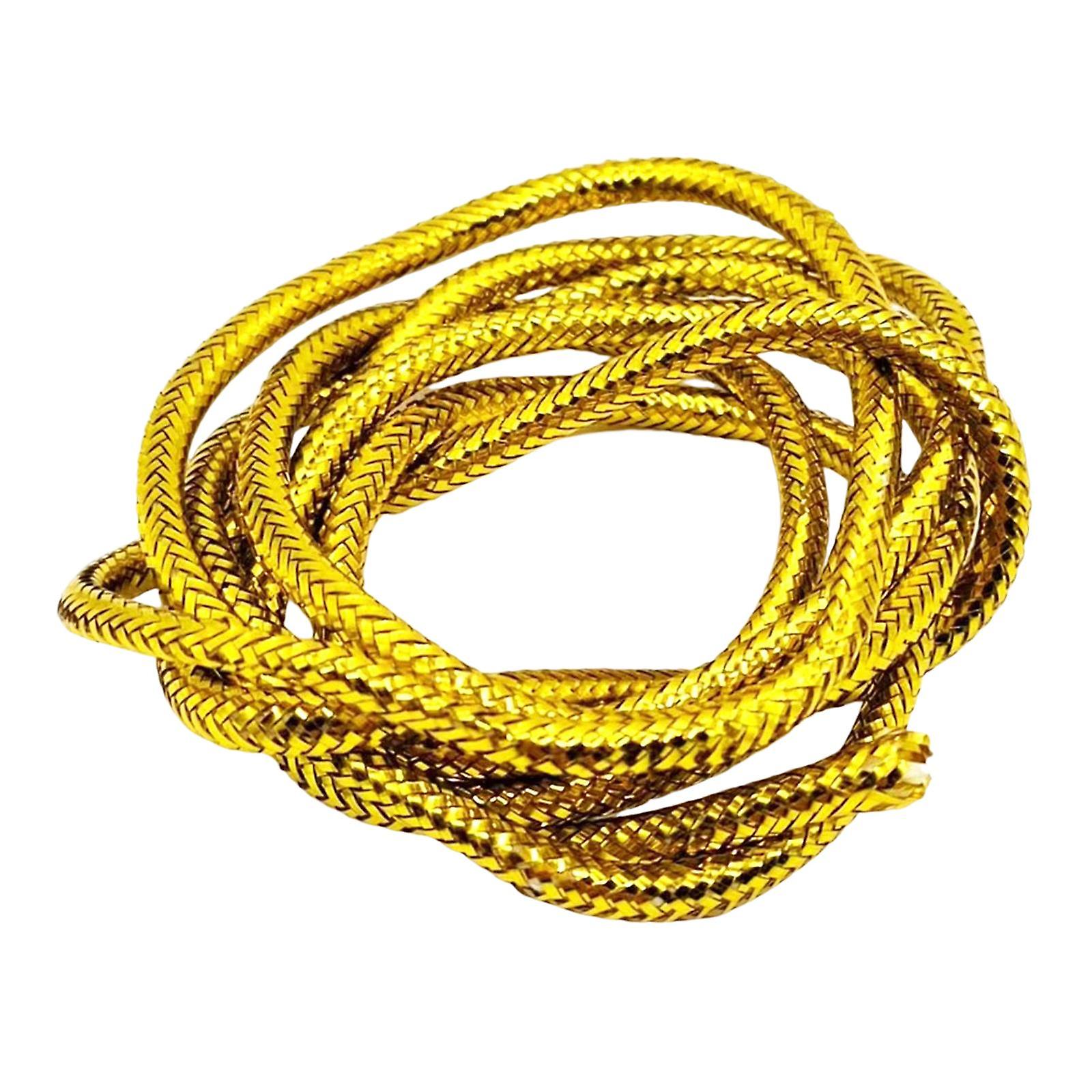 Braid Mylar Tube Fly Tying Materials DIY Tool Easy to Use for Fly Tying Golden