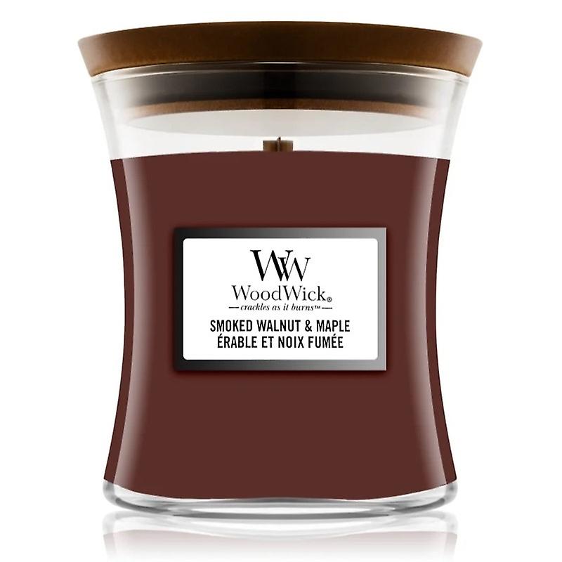 WoodWick Medium - Gerookte Walnoot & Esdoorn