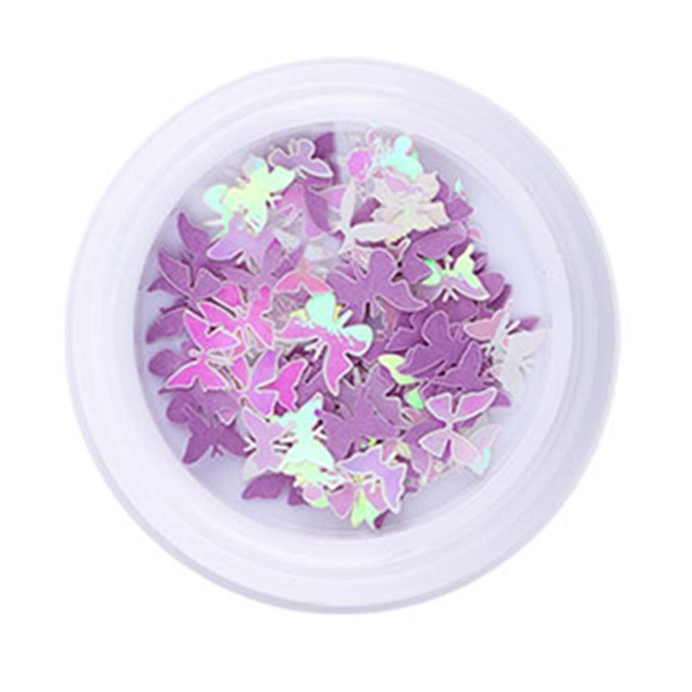 1 Box Butterfly Sequins 3D Nail Art Decorations Emulational Design Manicure Design Accessories