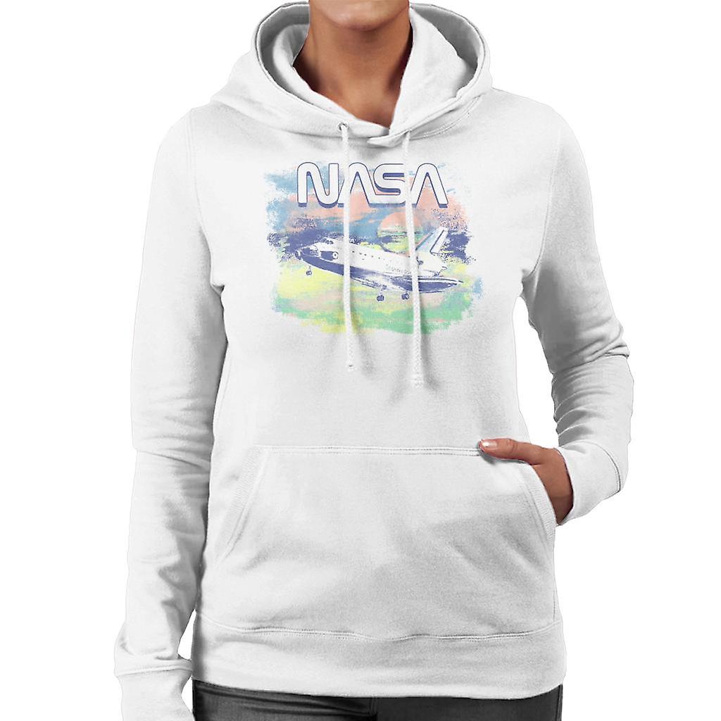 NASA Painted Take Off Women's Hooded Sweatshirt