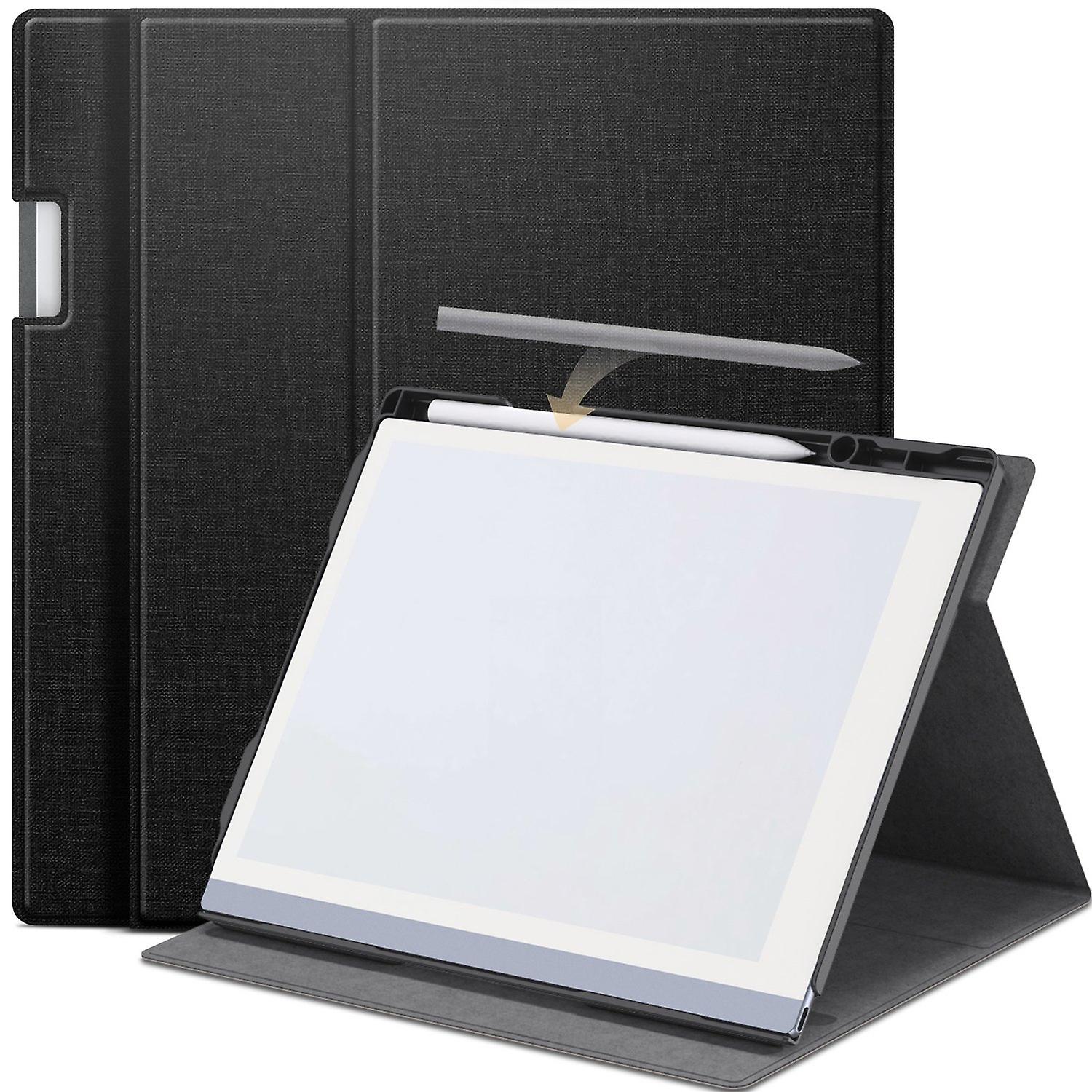 Para Remarkable 2 10,3 polegadas 2020 Papel Tablet Case Estilo 1 Preto