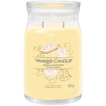 Vela Yankee - Vela Yankee Candle Cupcake de vainilla Signature Candle ( vanilkový košíček ) - Vonná svíčka 