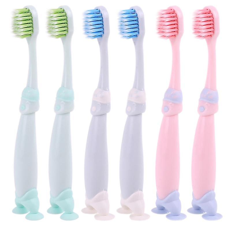 6pcs Bristles Toothbrush