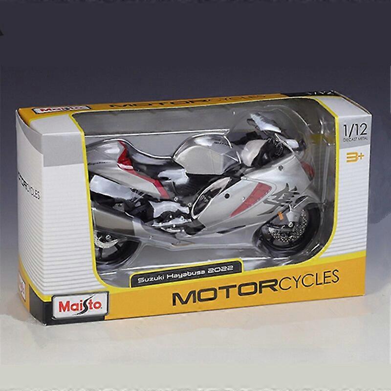 Maisto 1:12 SUZUKI 2022 Hayabusa Alloy Racing Μοντέλο μοτοσυκλέτας Diecasts Metal Street Sports Μοντέλο μοτοσικλέτας Παιδικά παιχνίδια Δώρο Toy Cars