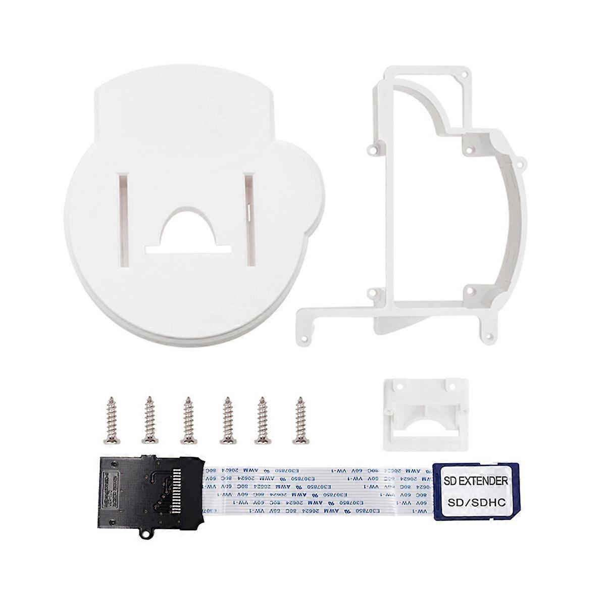 For Loader 3D Printer Mount Kit with SD Card Expansion Adapter Screwdriver Accessories White