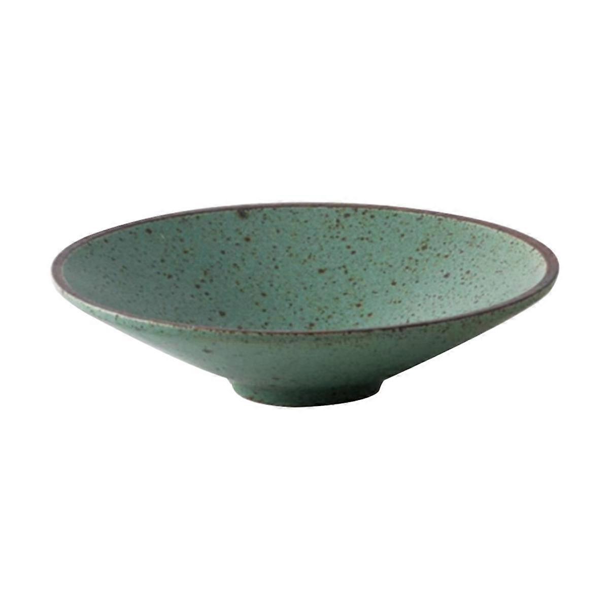 Ceramic Tableware Set, Handmade Reactive Glaze Tableware Set, Vintage Dinner Plates, Cold Dish Plates, Dessert Plates,A