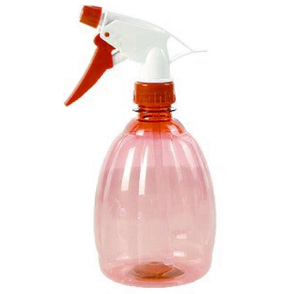 Trädgårdsrengöring Vattning Sprayflaska Transparent ABS Hand Trigger Flaskor Pumpa Röd