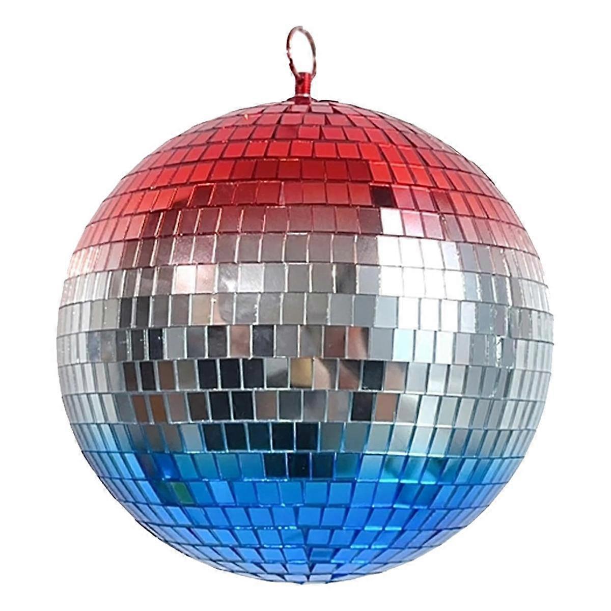 Miroir de 8 pouces éblouissant coloré suspendu boule disco, décorations, décorations de mariage, décorations de groupe à la maison