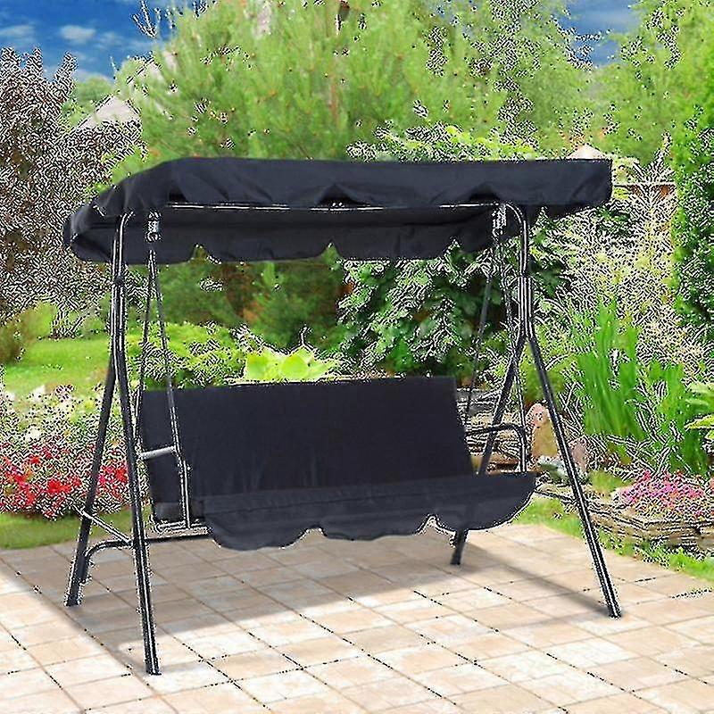 3 Seat Swing Canopies Seat Cushion Cover Set Patio Swing Photo Inspiration