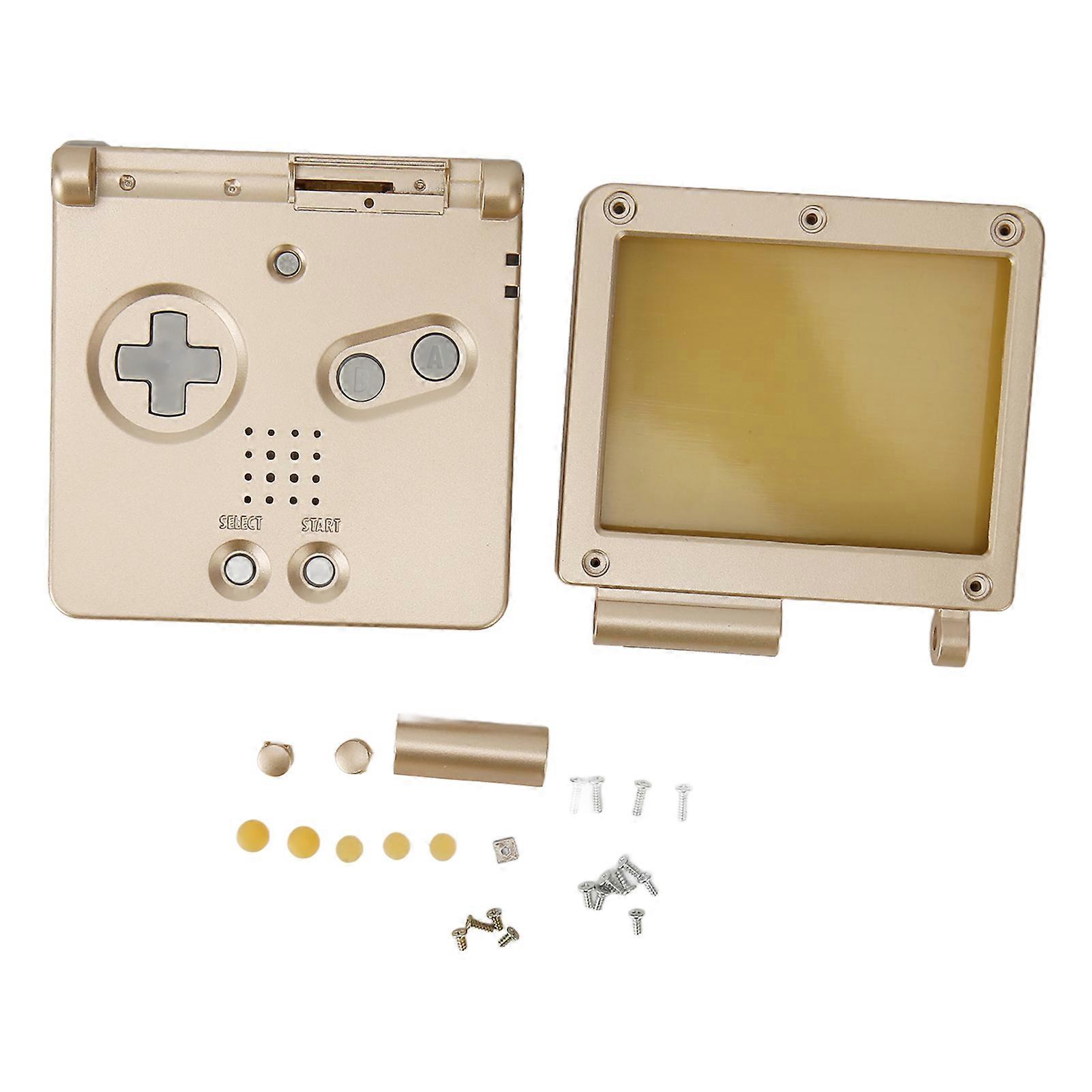 Game Console Shell til GBA SP Udskiftning Fuld dele Hus Shell taske med knapper til Gameboy Advance SP Gold