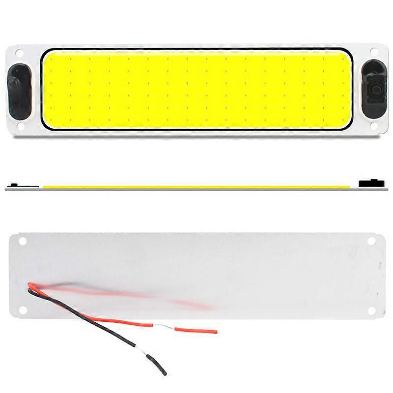 Ceyes Universal 12V-24V 12W Car Interior Light 108SMD COB Readling Light LED Panel Light Bulb Dome Light Waterproof Truck Lamp