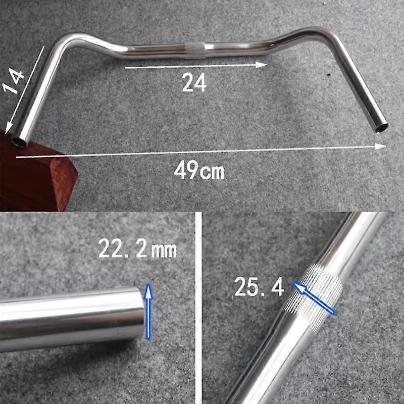 Guidon Philippe Randonneur Aluminium – 420mm Large, 25.4mm, NOS