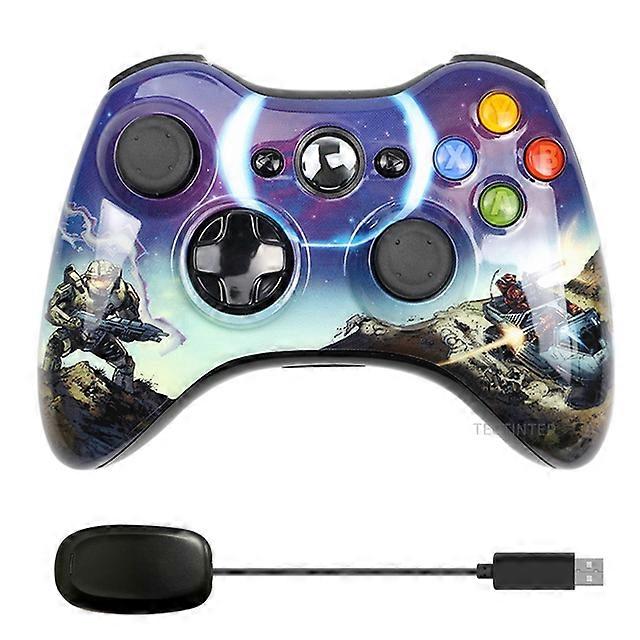 2.4G Wireless Gamepad For Xbox 360 Console Controller Receiver Controle For Microsoft  Game Joystick For PC win7/8/10