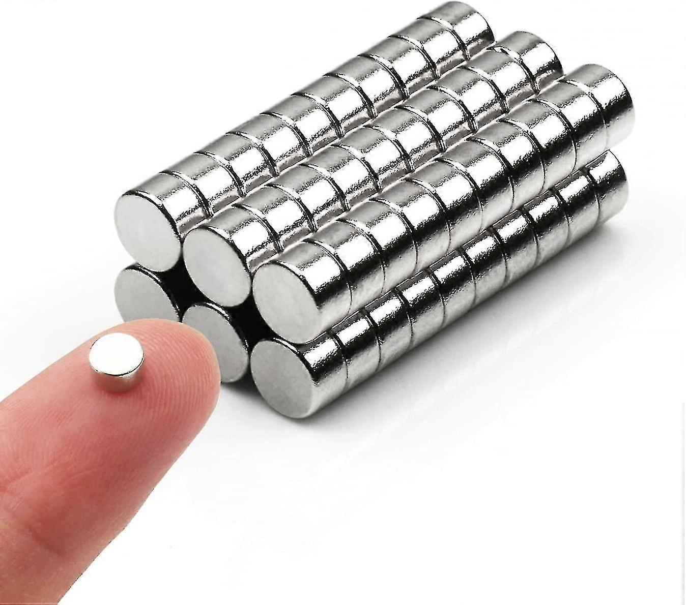 60 Pack Petit Réfrigérateur Rond Aimants Petit Réfrigérateur Aimants Bureau Petits Aimants Miniatures Durables Pour l’Artisanat