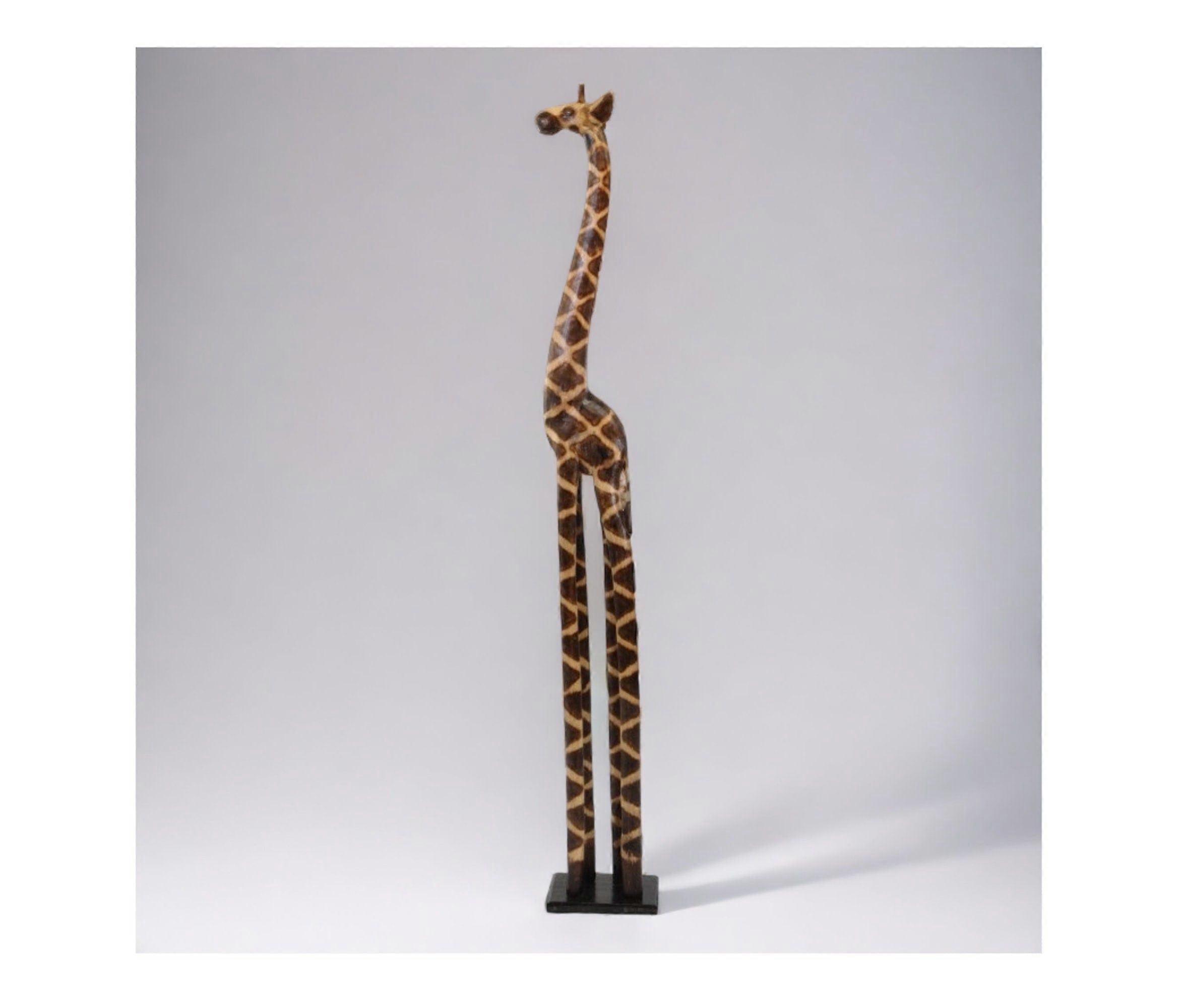 Tall 2m Wooden Giraffe