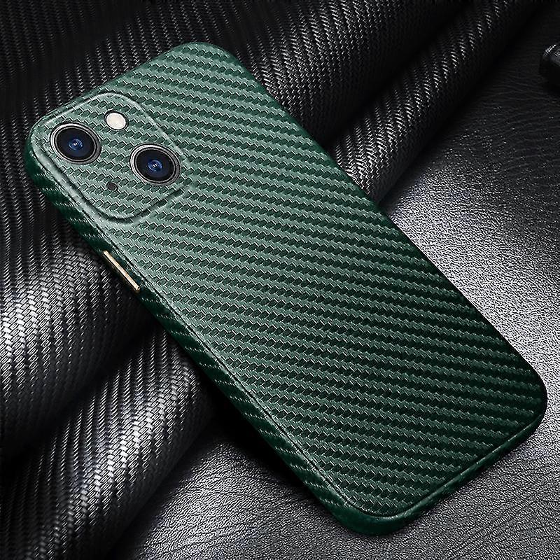 Carbon Fiber Back Cover Case  For Iphone 13 Mini