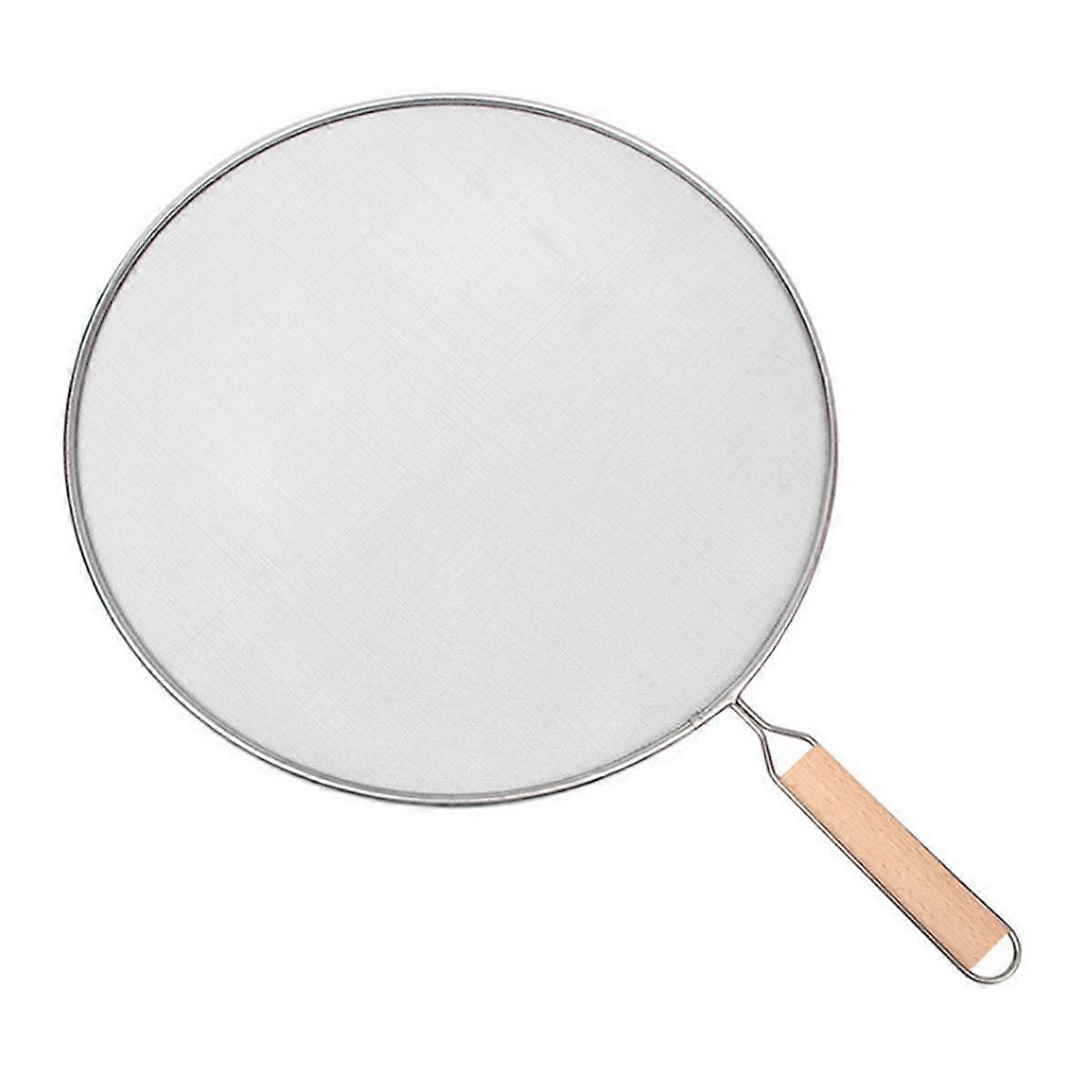 Cooking Frying Stainless Steel Anti Splatter Guard Oil Net Grease Splatter Screen Pan Mesh Guard Sp