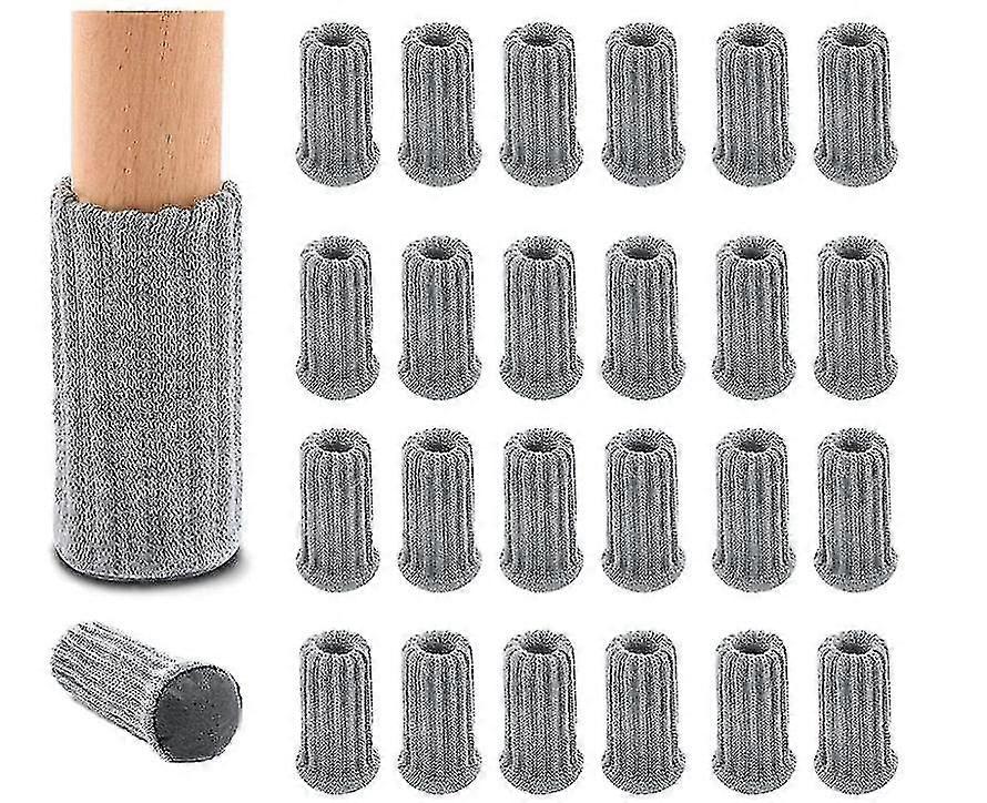 16er-Pack Stuhlbeinschoner, gestrickte Möbelsocken