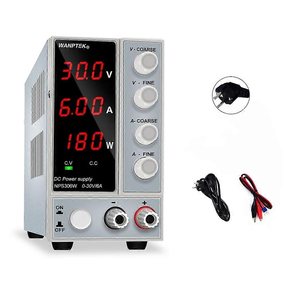 Adjustable DC Power Supply 30V 6A 30V 10A Lab Bench Power Source Stabilized Power Supply Voltage Regulator Switch 220V
