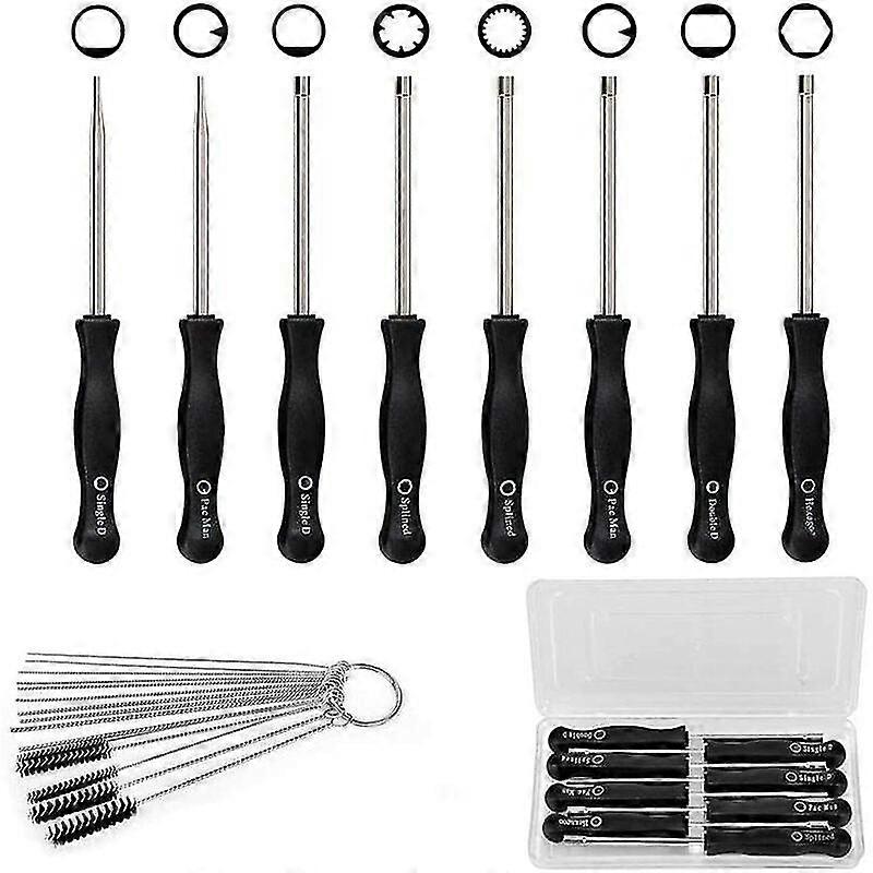 Carburetor Adjustment Screwdriver 8 Pcs Engine Cleaning Repair Fits Most Engines With Carrying Case