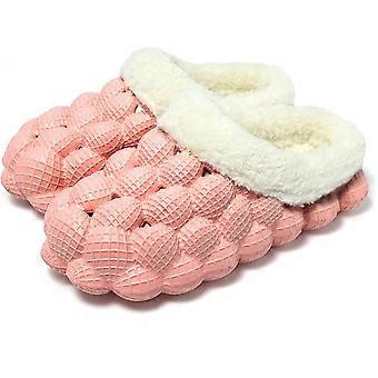 Massage Bubble Slides Slippers House Bedroom Slippers Reflexology Sandals for Ladies slides Soft Relief Slide Pink Size 42-42 Inner Length 260mm