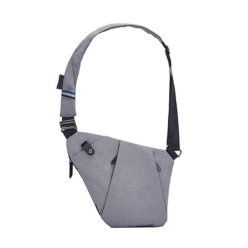 Lightweight Close-fitting Left And Right Shoulder Crossbody Men's Chest Bag, Digital Storage Sunday Bag
