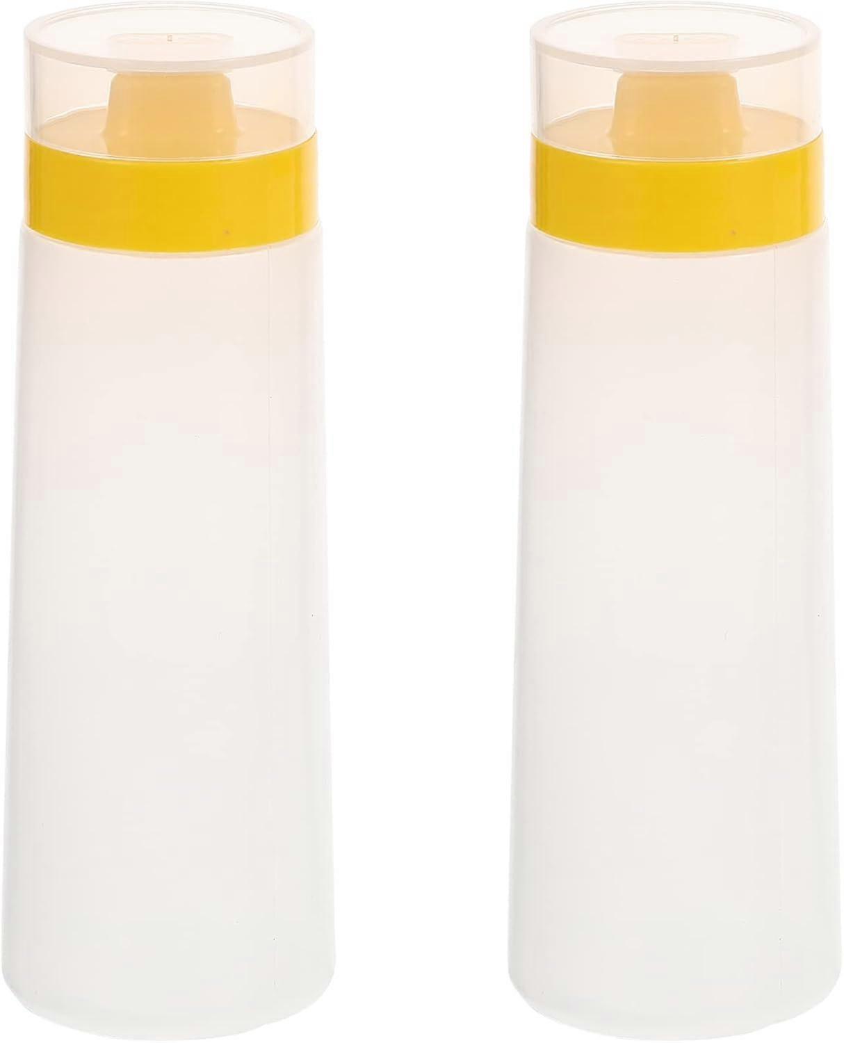 Pieces Squeeze Bottle Castor Salad Dressing Plastic