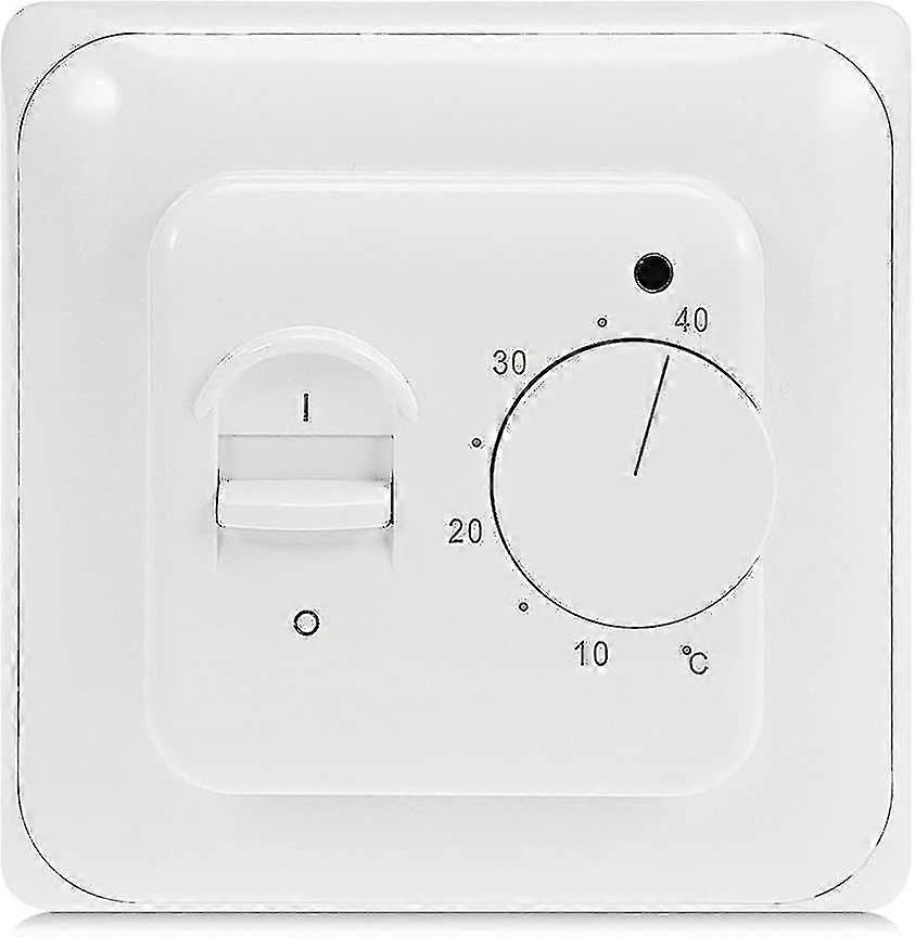 Manual Electric Floor Heating Thermostat With Ac 220v 16a Probe, Mechanical Floor Heating Thermostat Controller