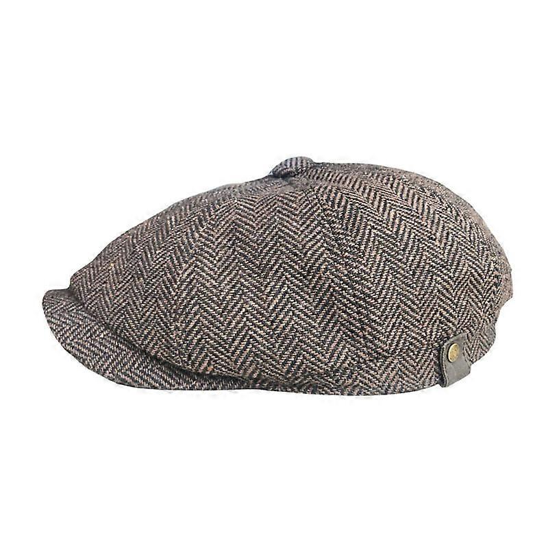 Wool New Boys Caps Men Herringbone Flat Caps by Cap Woolen Driving