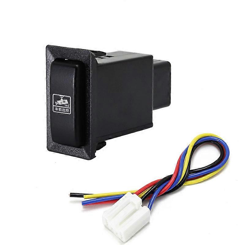 1PC fan Rearview mirror folding speaker Driving recorder radar Front Fog Light Switch Button For Toyota Corolla Land Cruiser 70