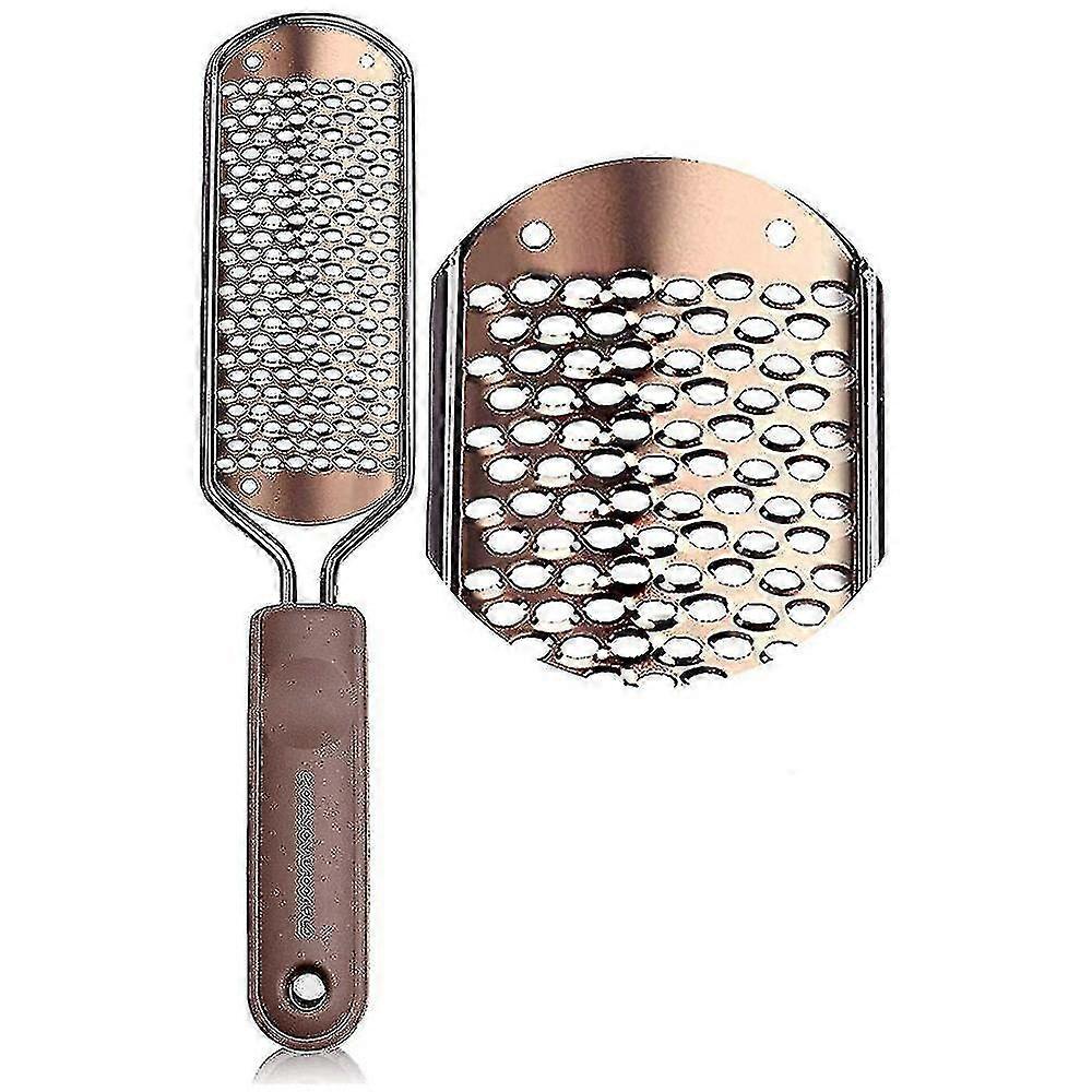 Pedicure Foot File Callus Remover -large Foot Rasp Colossal Foot Scrubber Professional Stainless Steel Callus File For Wet And Dry Feet--