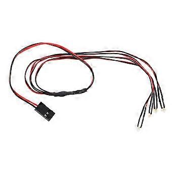 4 LED Leuchten Scheinwerfer Scheinwerfer für 1/24 RC Crawler Car Axial SCX24 90081 AXI00001 AXI00002 Upgrade Teile