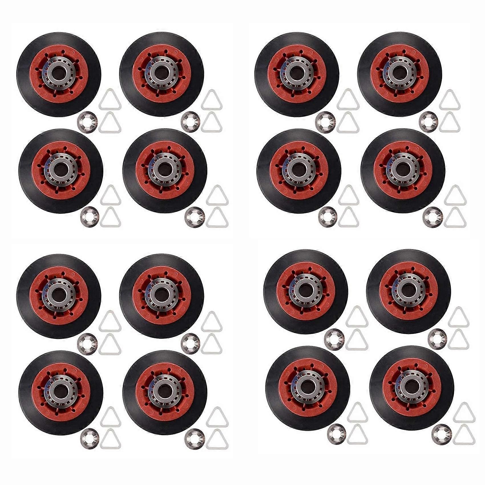 12PCS Roller Drum Dryer Fit for , - 8536974 Replaces, 8536973, W10314171, WPW10314173, PS11752609